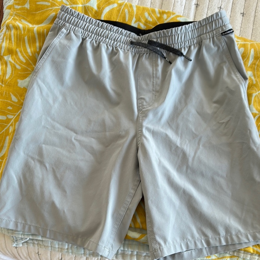 Quiksilver Light Gray Boys Shorts